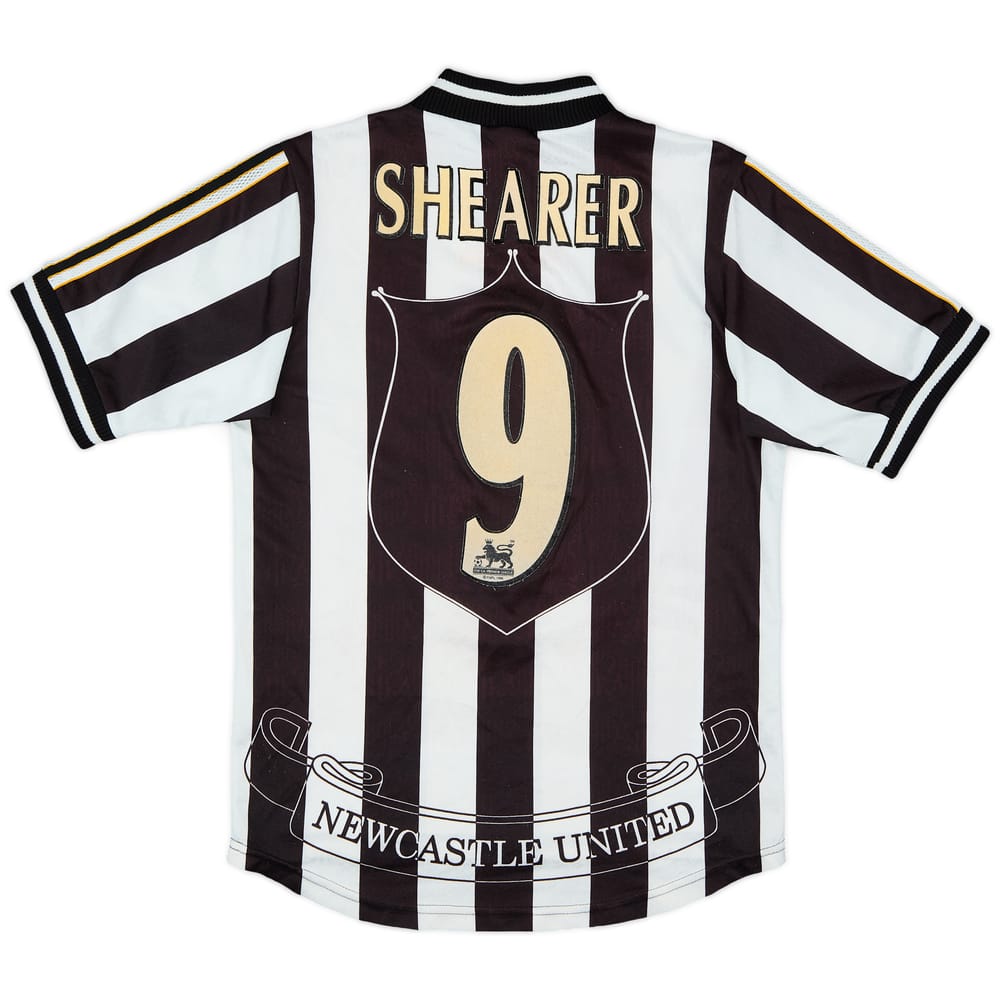 1997-99 Newcastle Home Shirt Shearer #9 - 6/10 - (Y)