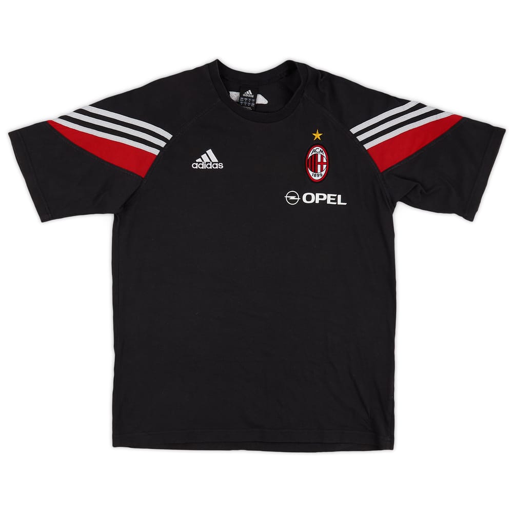 2003-04 AC Milan adidas Cotton Tee - 8/10 - (M/L)