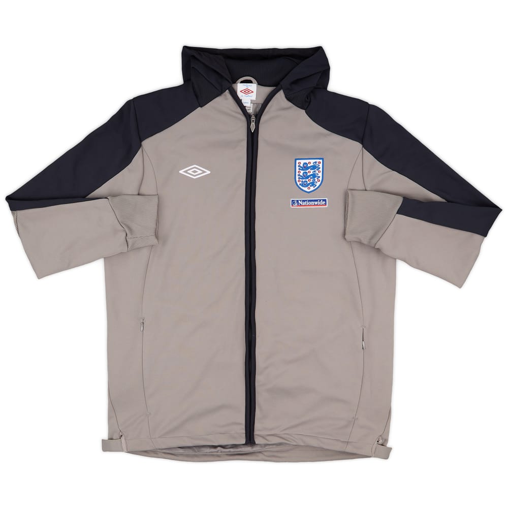 2012-13 England Umbro Hooded Track Jacket - 7/10 - (L)