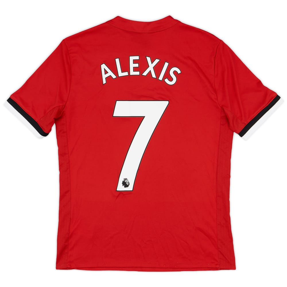 2017-18 Manchester United Home Shirt Alexis #7 - 6/10 - (L.Boys)