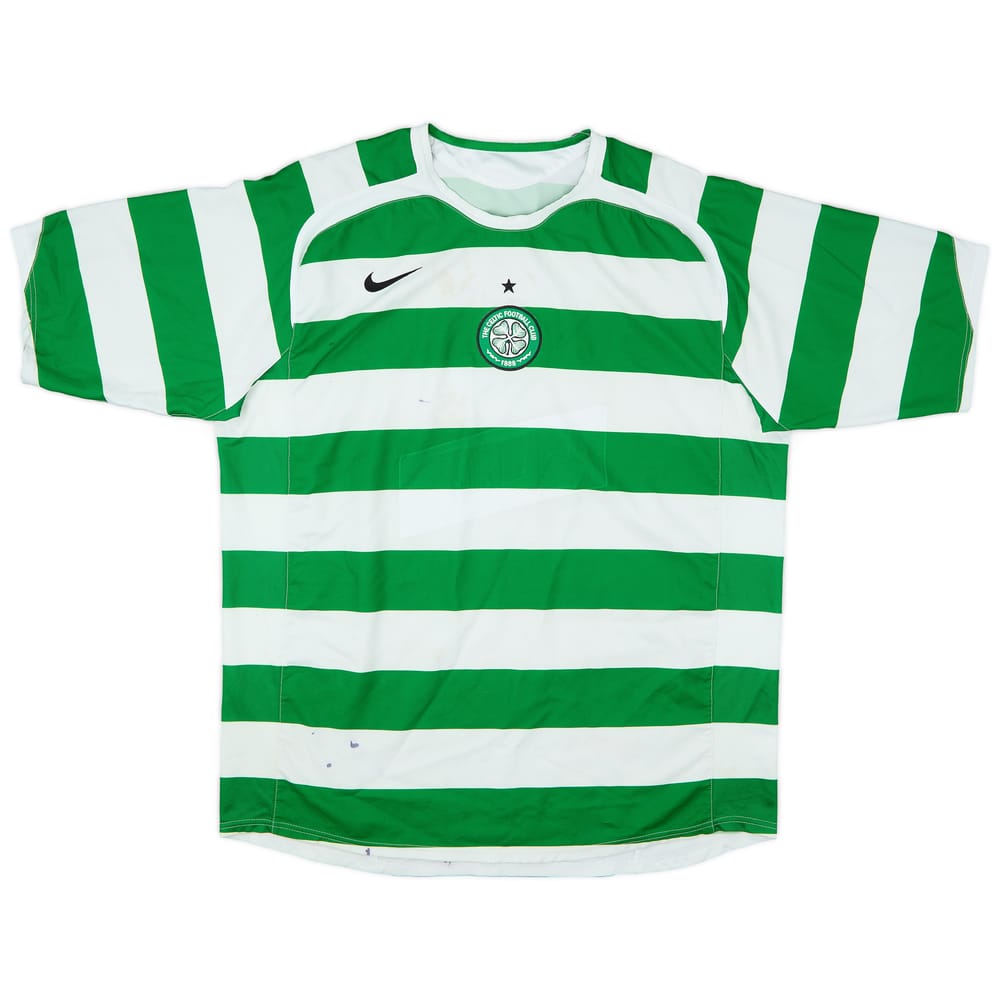 2005-07 Celtic Home Shirt - 4/10 - (XL)