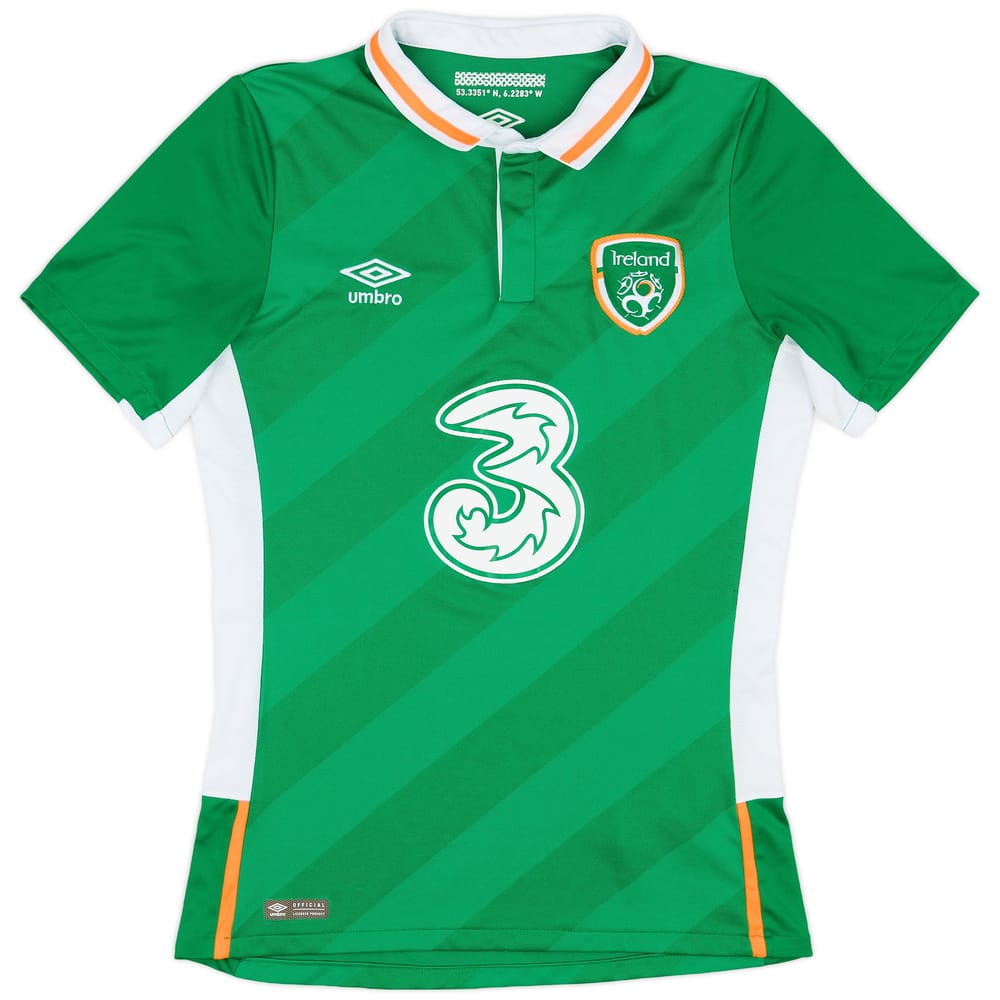 2016-17 Ireland Home Shirt - 8/10 - (S)