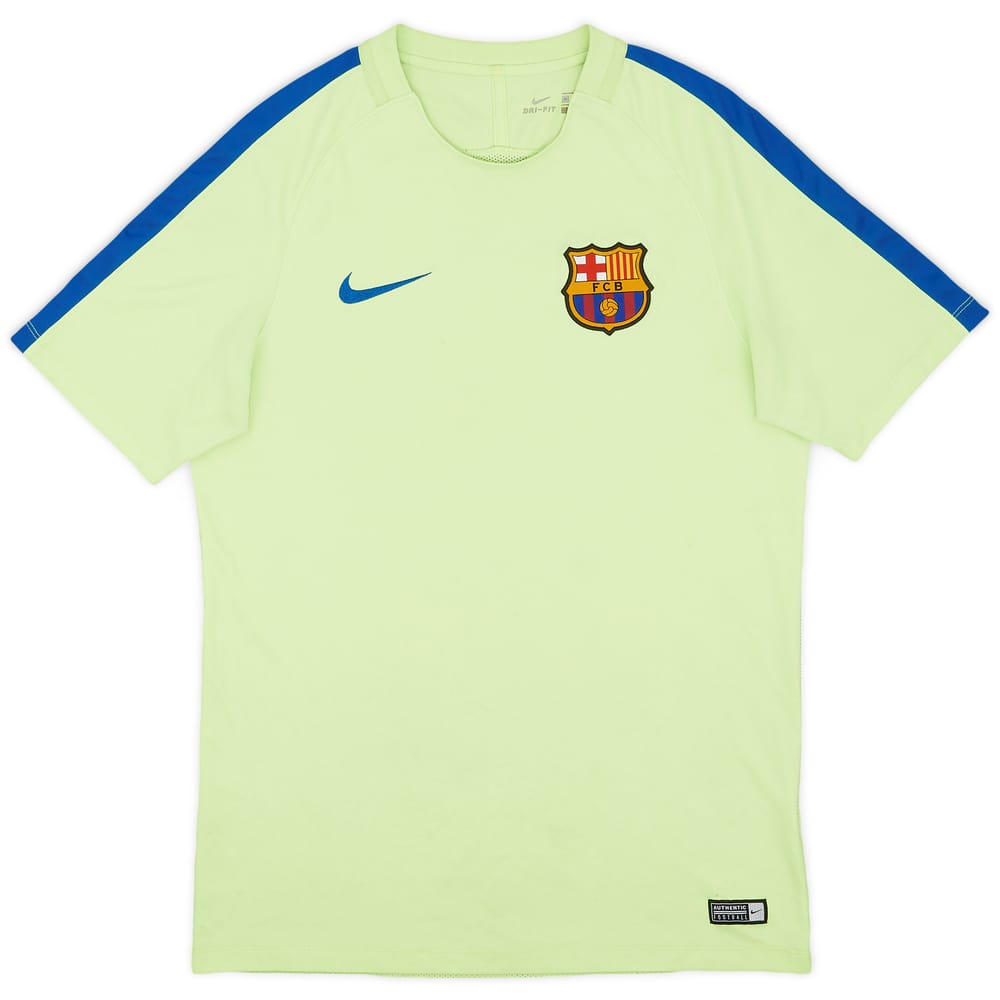2017-18 Barcelona Nike Training Shirt - 7/10 - (M)