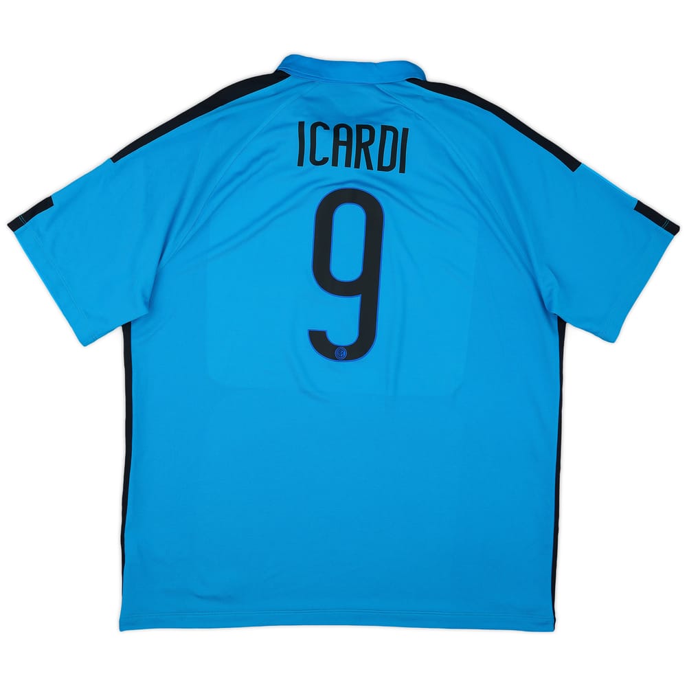 2014-15 Inter Milan Third Shirt Icardi #9 - 10/10 - (XXL)