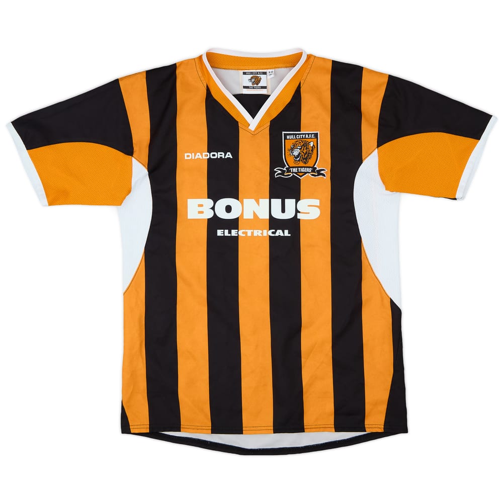 2005-06 Hull City Home Shirt - 8/10 - (M.Boys)