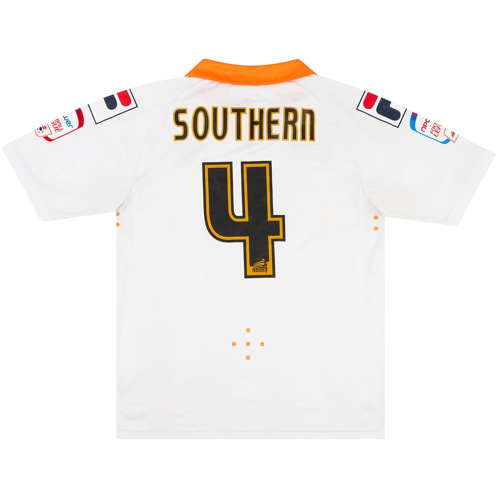 2011-12 Blackpool Match Issue Away Shirt Southern #4