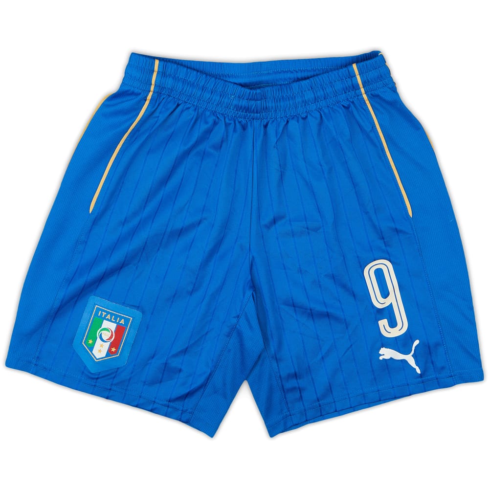 2016-17 Italy Away Shorts #9 (Pelle) - 7/10 - (S)