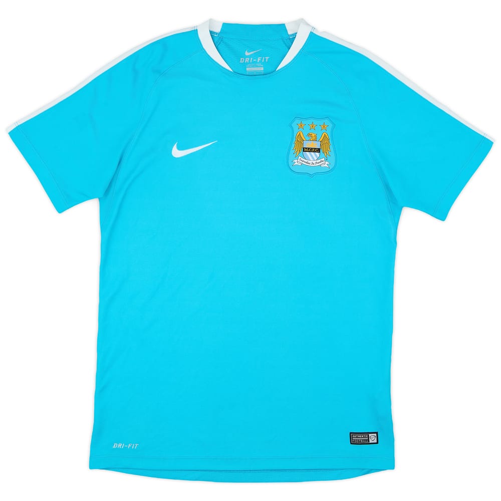 2015-16 Manchester City Nike Training Shirt - 9/10 - (M)