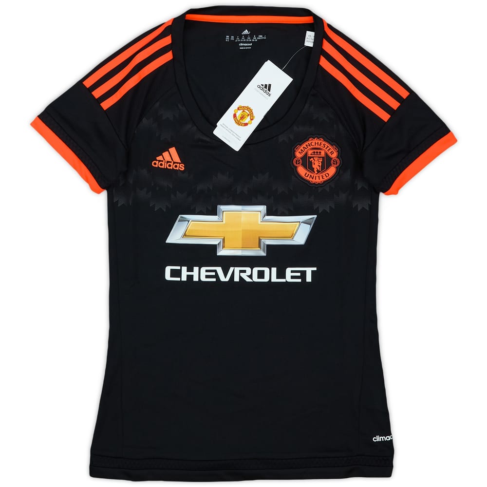 2015-16 Manchester United Third Shirt (Women's XXS)