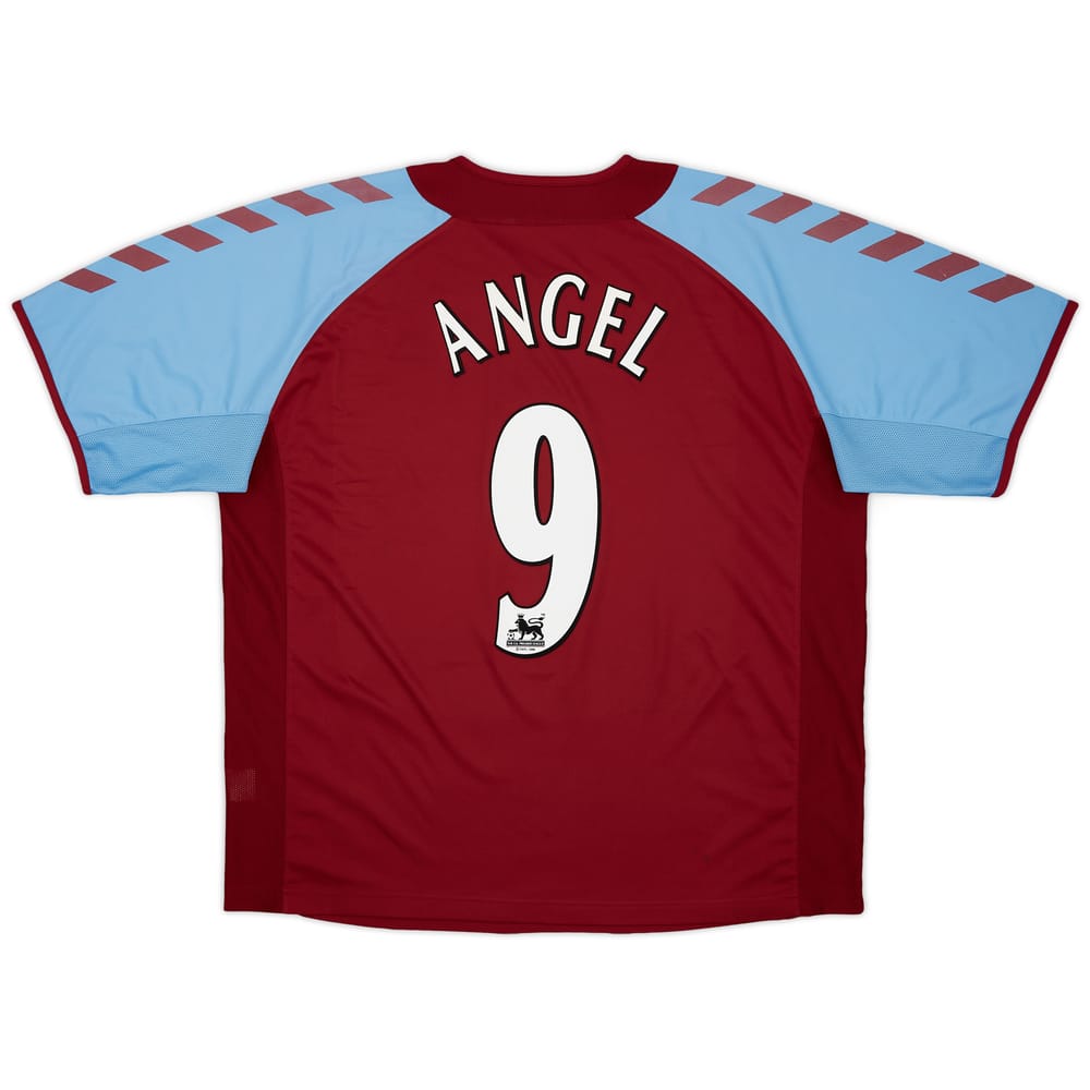 2004-05 Aston Villa Home Shirt Angel #9 - 7/10 - (XXL)