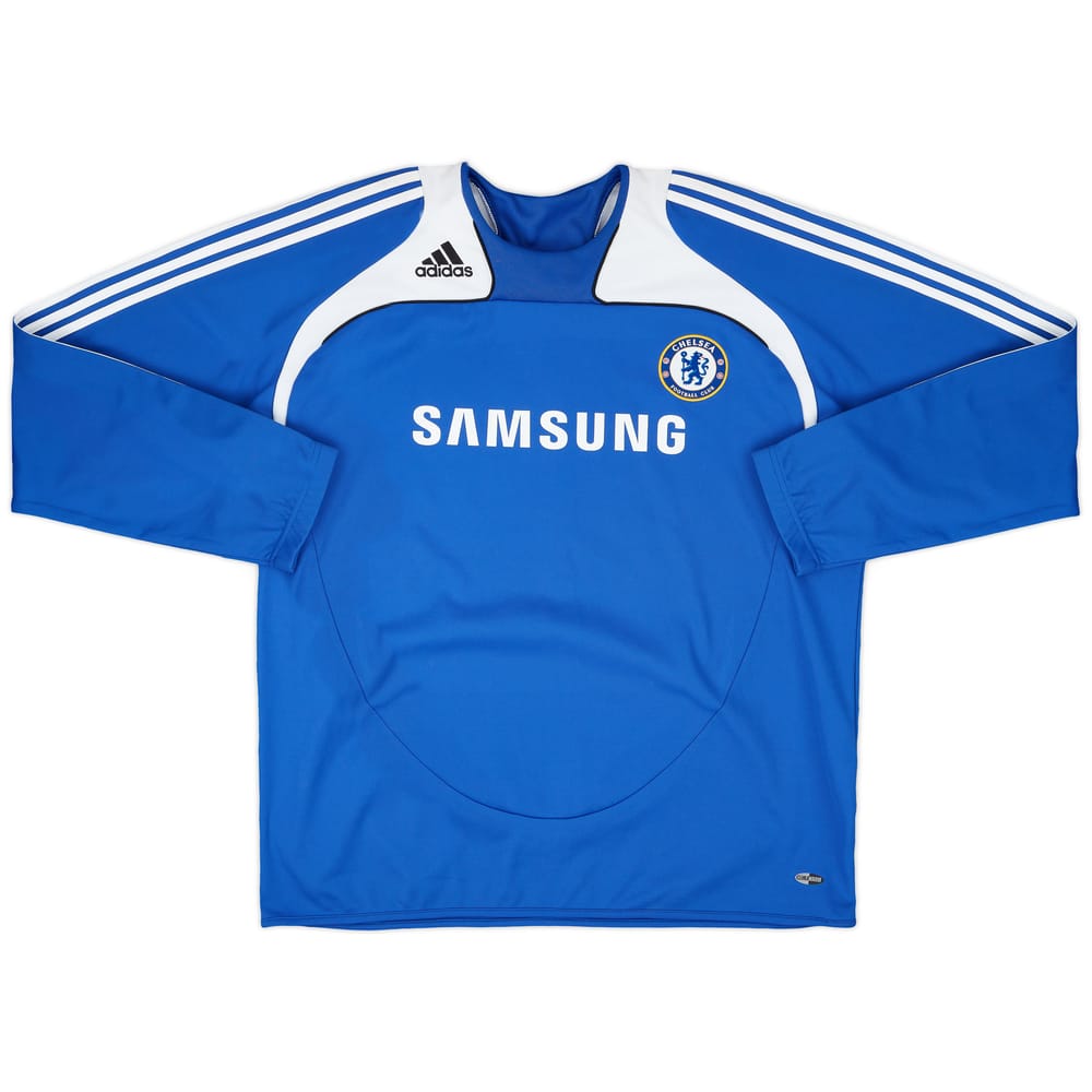 2008-09 Chelsea adidas Sweat Top - 9/10 - (XXL)