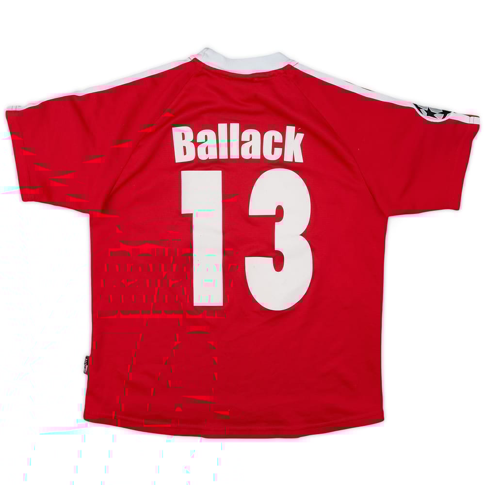 2001-02 Bayern Munich CL Shirt Ballack #13 - 6/10 - (L.Boys)