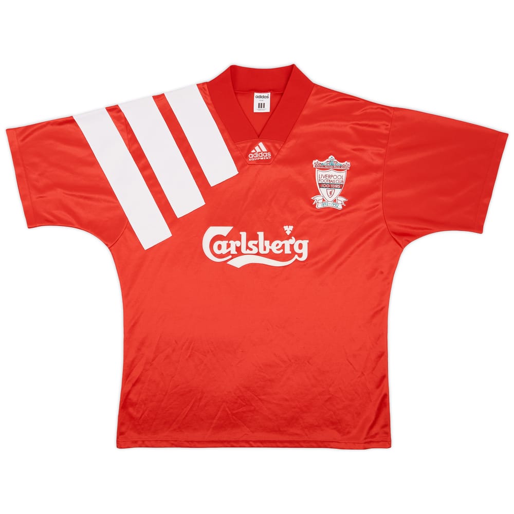 1992-93 Liverpool Centenary Home Shirt - 9/10 - (L/XL)