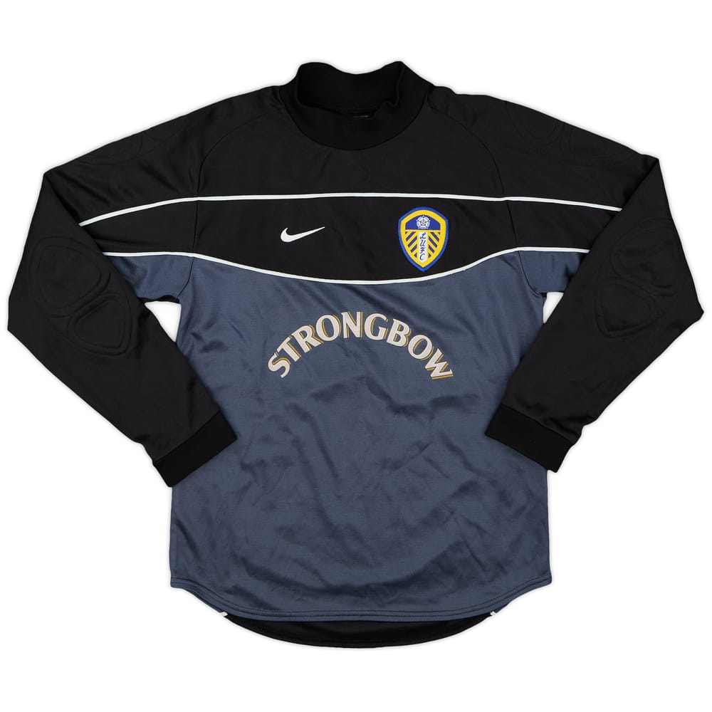 2001-02 Leeds United GK Shirt - 8/10 - (L.Boys)