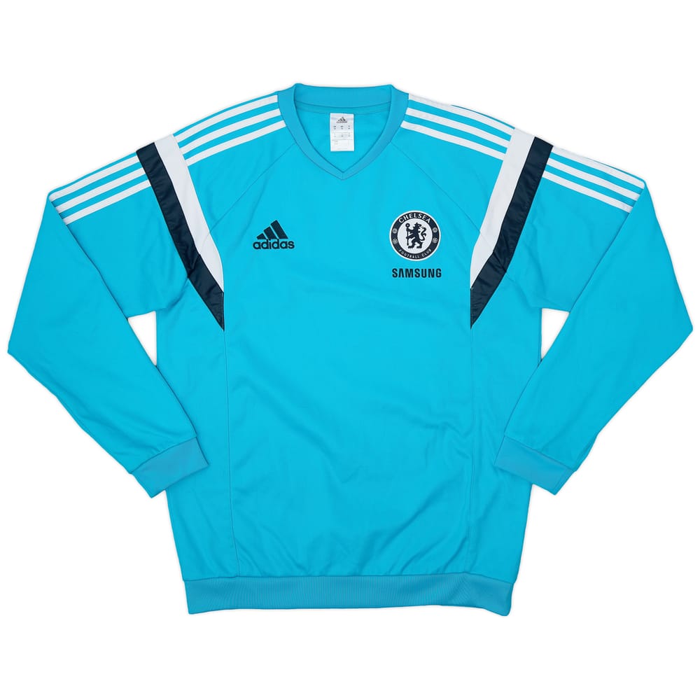 2014-15 Chelsea adidas Sweat Top - 8/10 - (M)