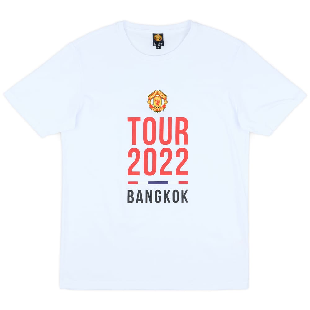 2022-23 Manchester United Pre-Season Tour Tee - As New - (M)