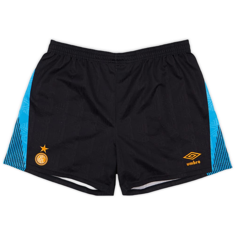 1991-93 Inter Milan Home Shorts - 9/10 - (M)