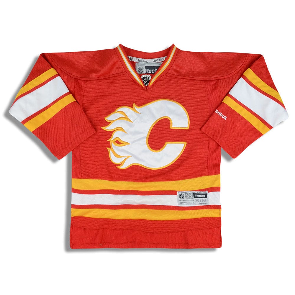 2009-13 Calgary Flames Reebok Jersey (Alternate) Y