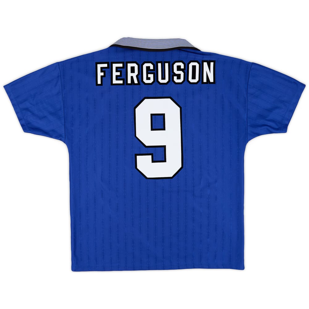 1995-97 Everton Home Shirt Ferguson #9 - 7/10 - (L)