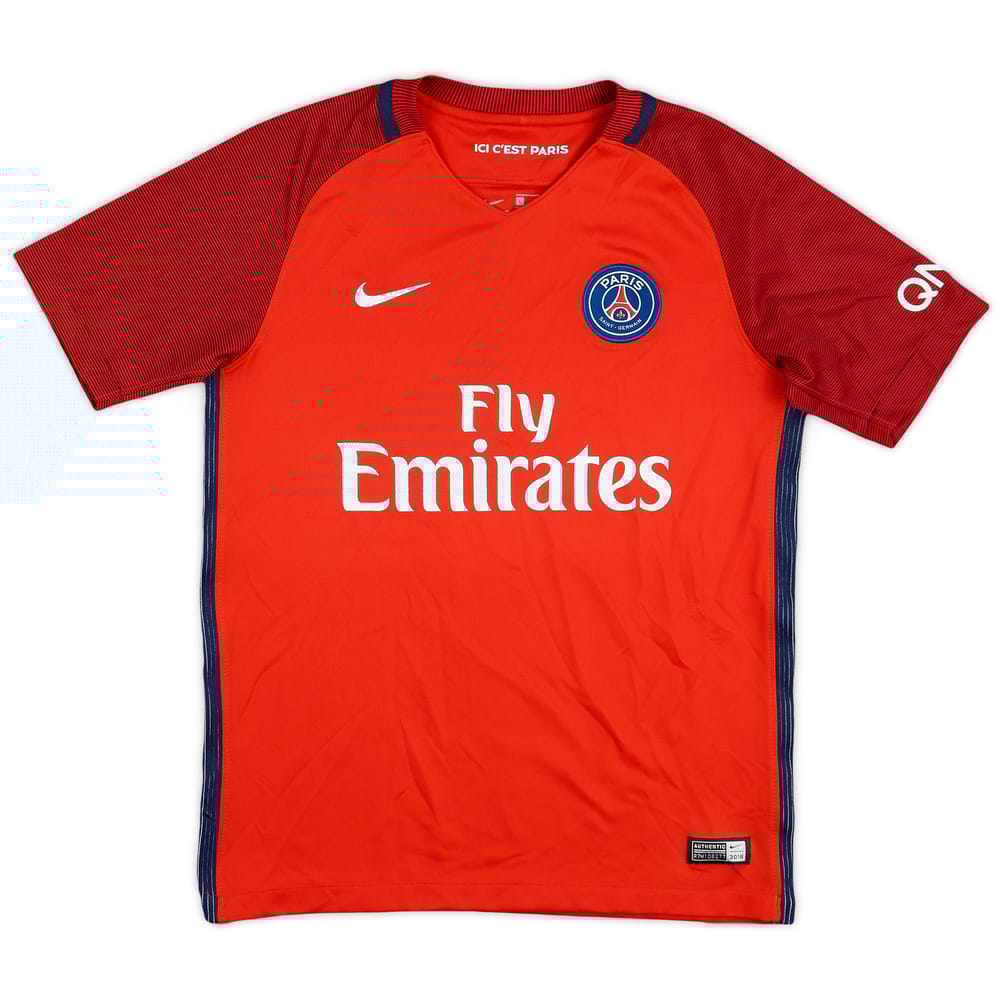2016-17 Paris Saint-Germain Away Shirt - 8/10 - (L.Boys)