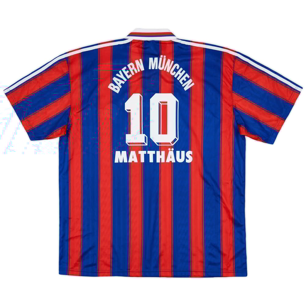 1995-97 Bayern Munich Home Shirt Matthaus #10 (XXL)