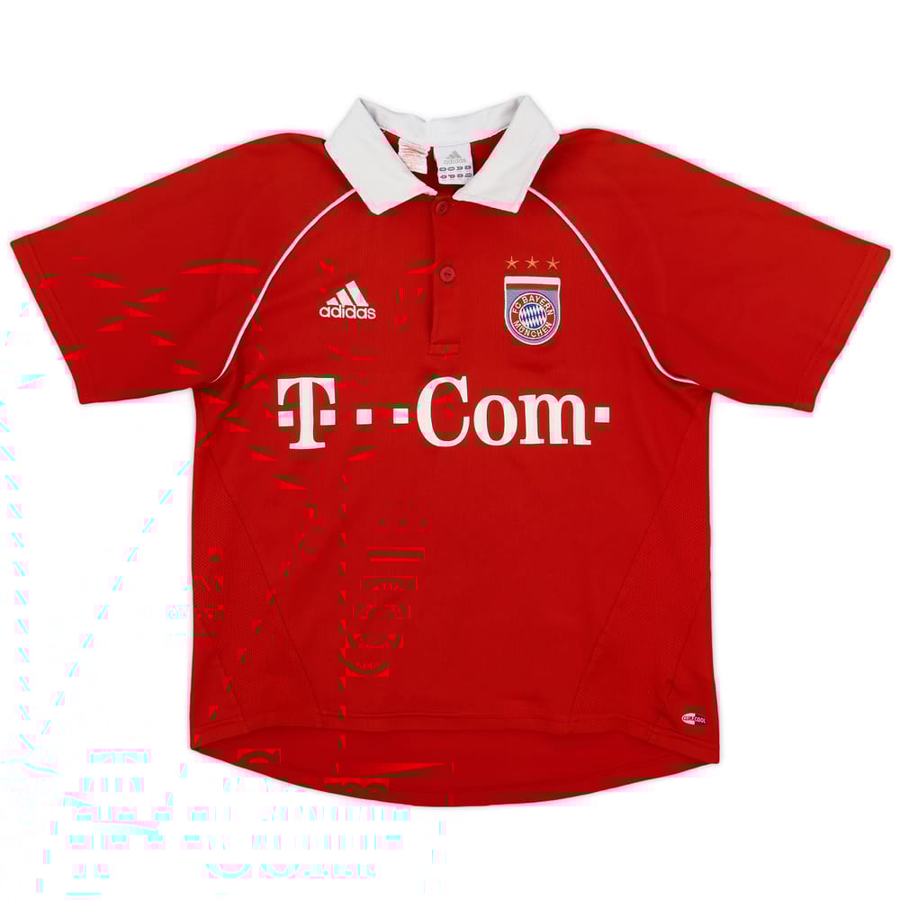 2005-06 Bayern Munich Home Shirt - 8/10 - (L.Boys)