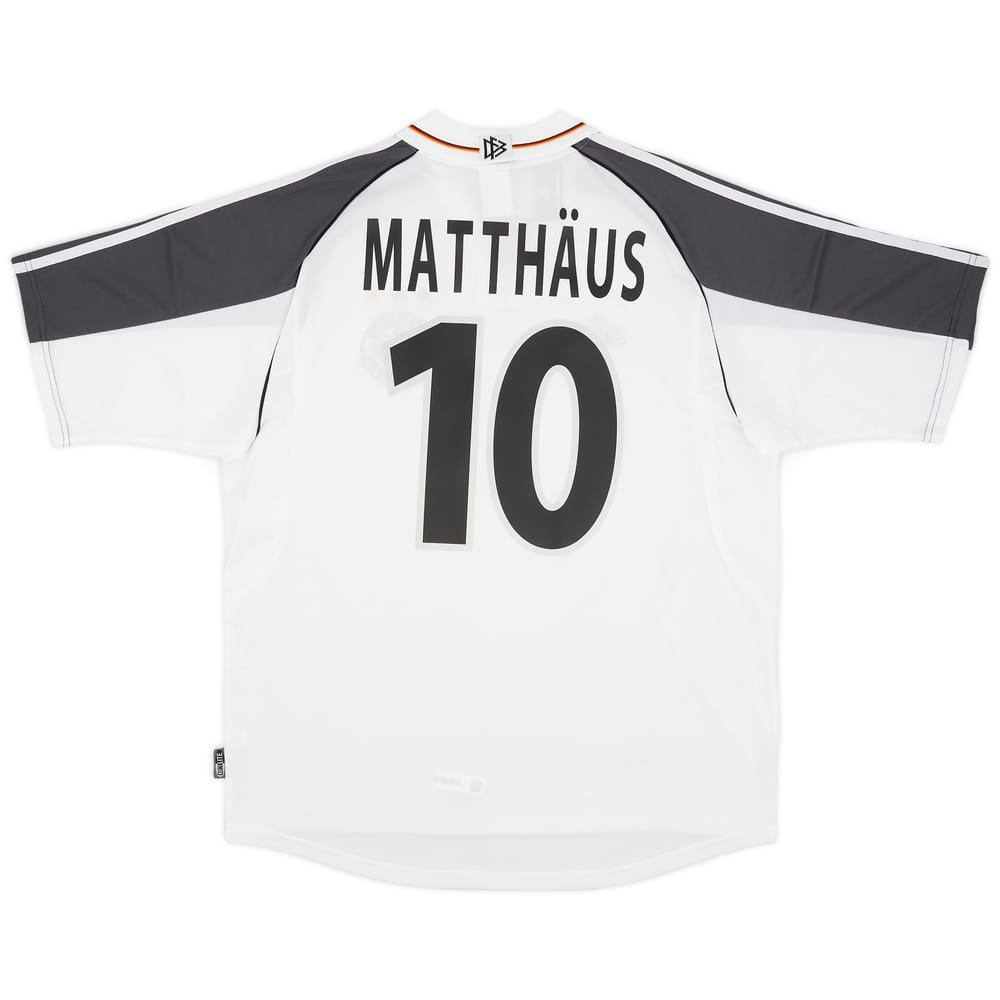 2000-02 Germany Home Shirt Matthaus #10 (L)
