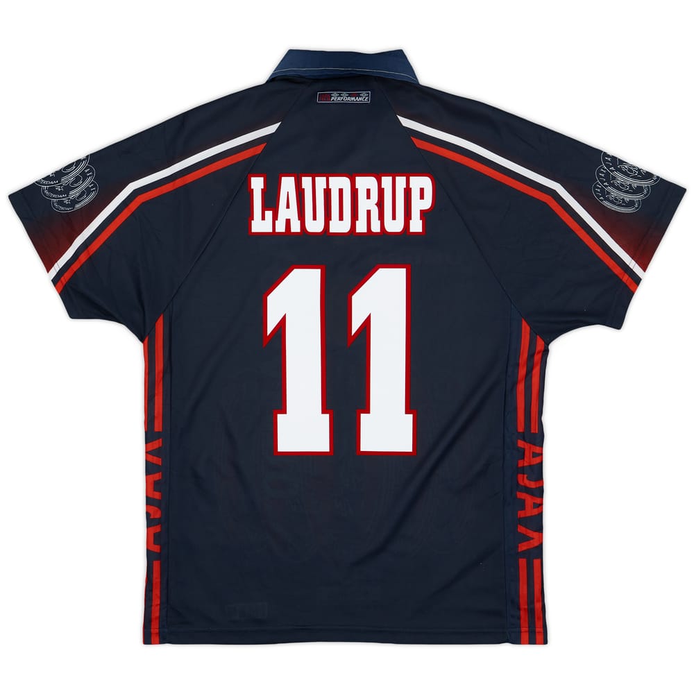 1997-98 Ajax Away Shirt Laudrup #11 - 9/10 - (M)