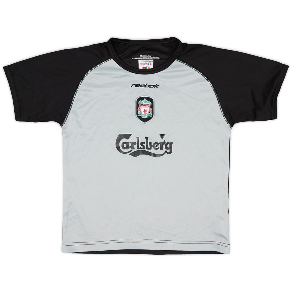 2002-03 Liverpool Reebok Training Shirt - 8/10 - (7-8 Years)