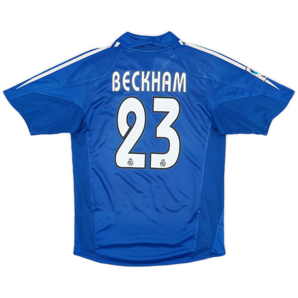 2004-05 Real Madrid Third Shirt Beckham #23 - 8/10 - (S)