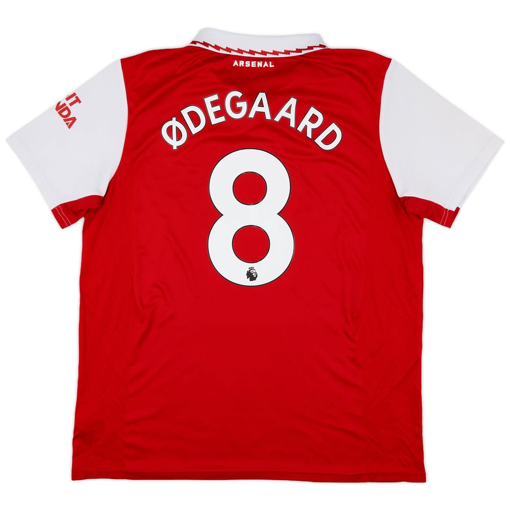 2022-23 Arsenal Home Shirt Odegaard #8 - 9/10 - (XL)