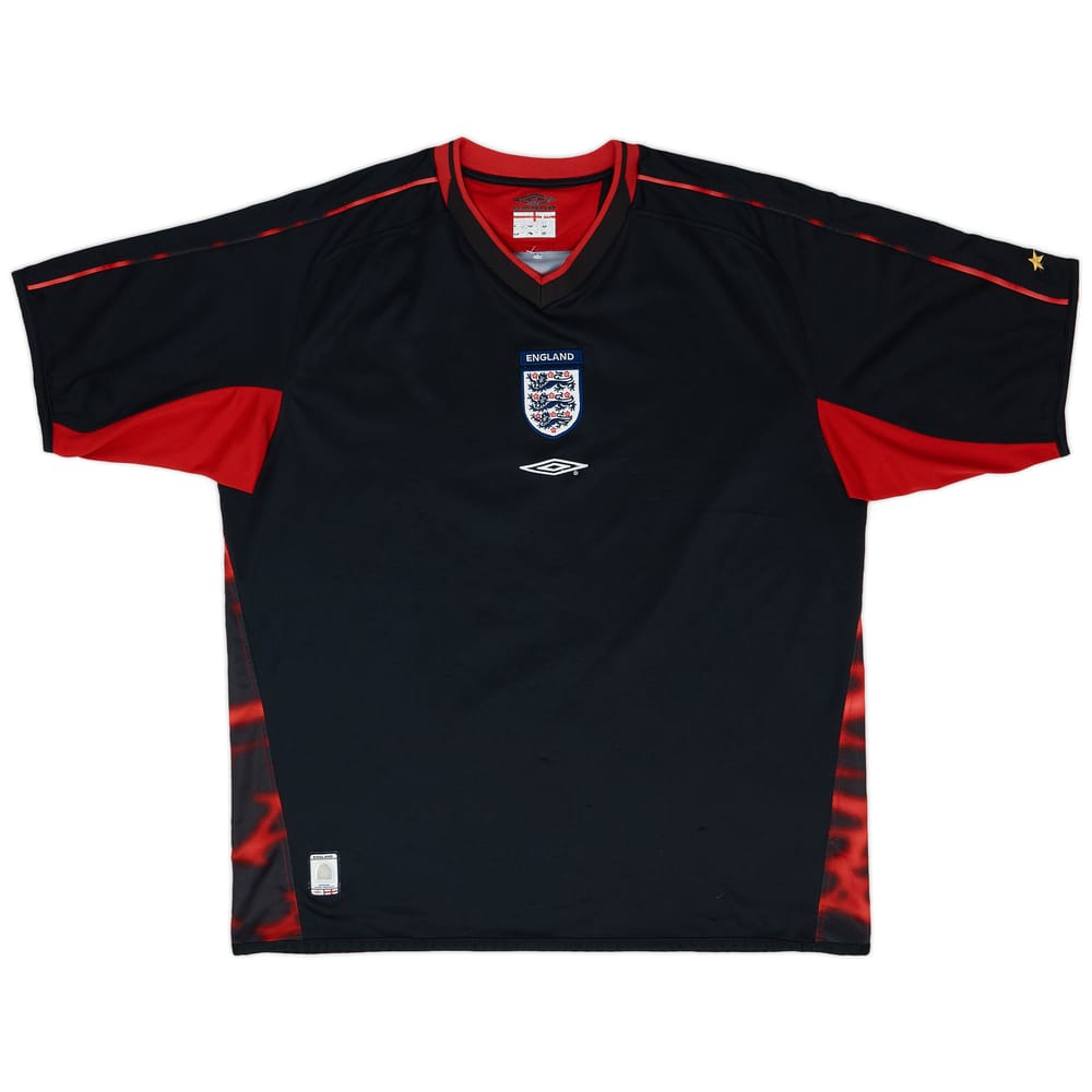 2004-05 England Umbro Training Shirt - 9/10 - (XL)