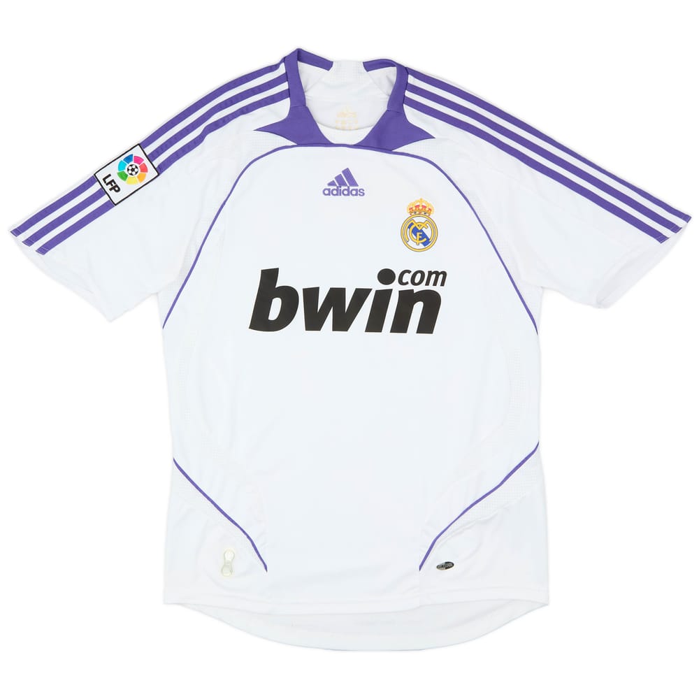 2007-08 Real Madrid Home Shirt - 8/10 - (S)
