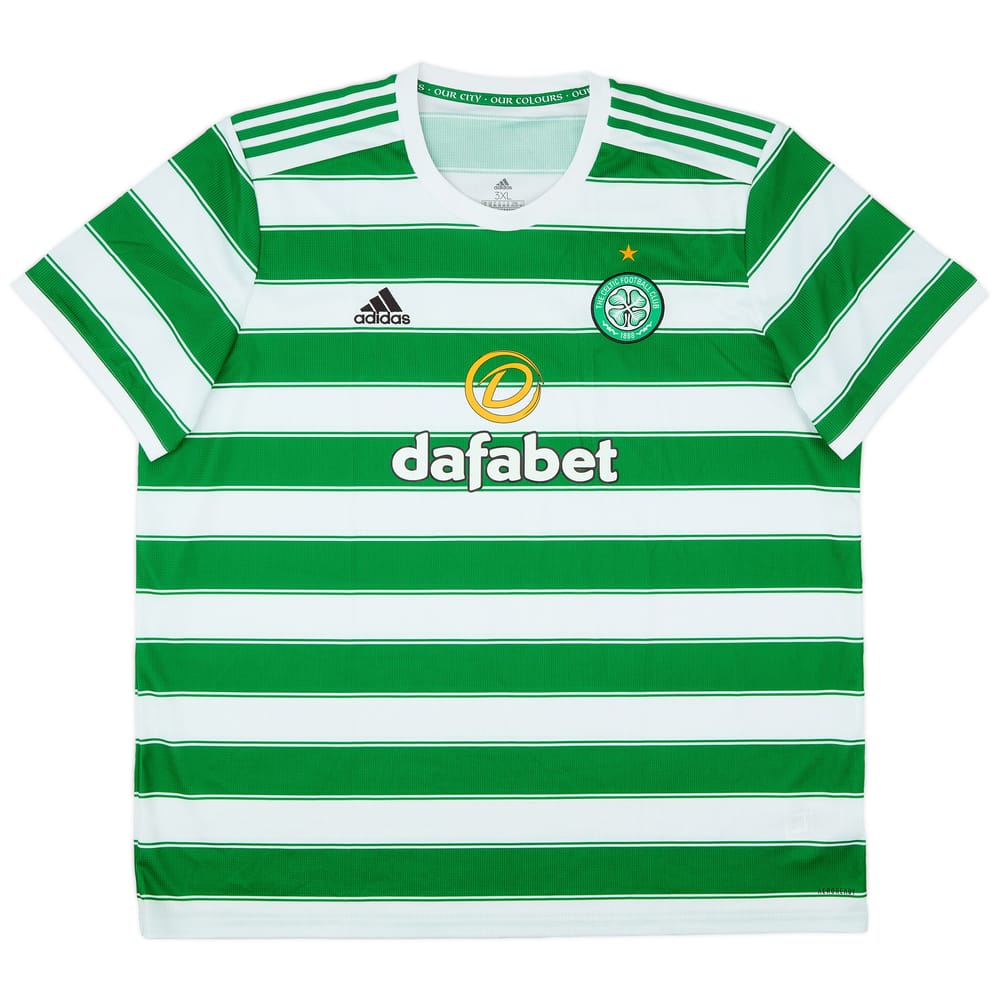 2021-22 Celtic Home Shirt - 9/10 - (3XL)