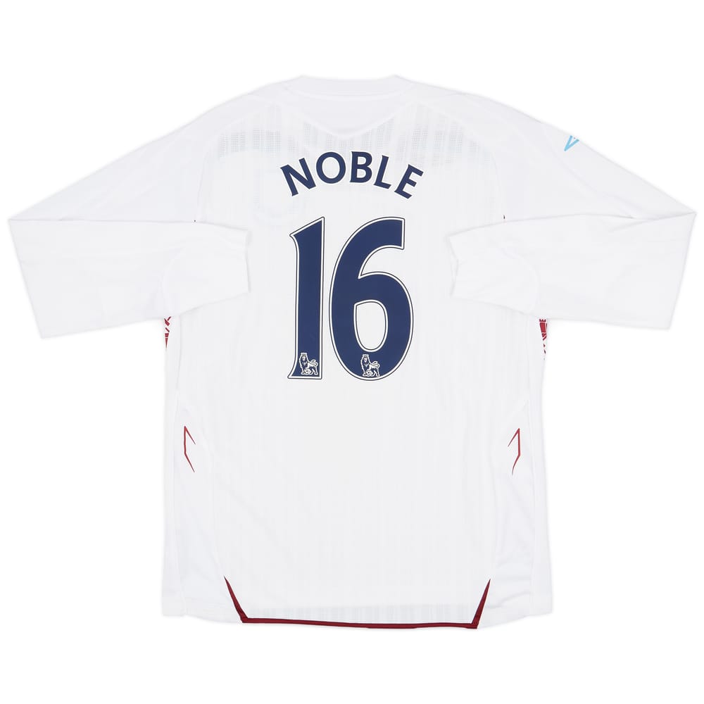 2007-08 West Ham Away L/S Shirt Noble #16 - 10/10 - (L)