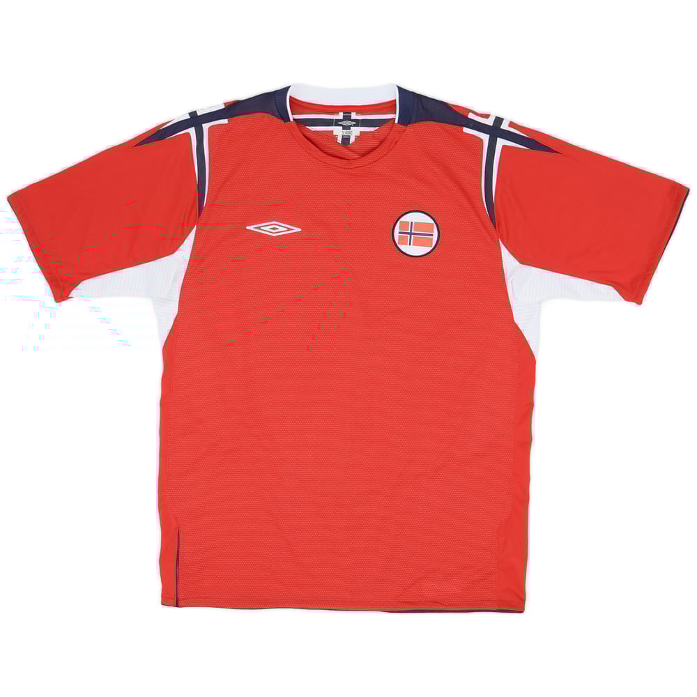 2004-06 Norway Home Shirt - 8/10 - (L)