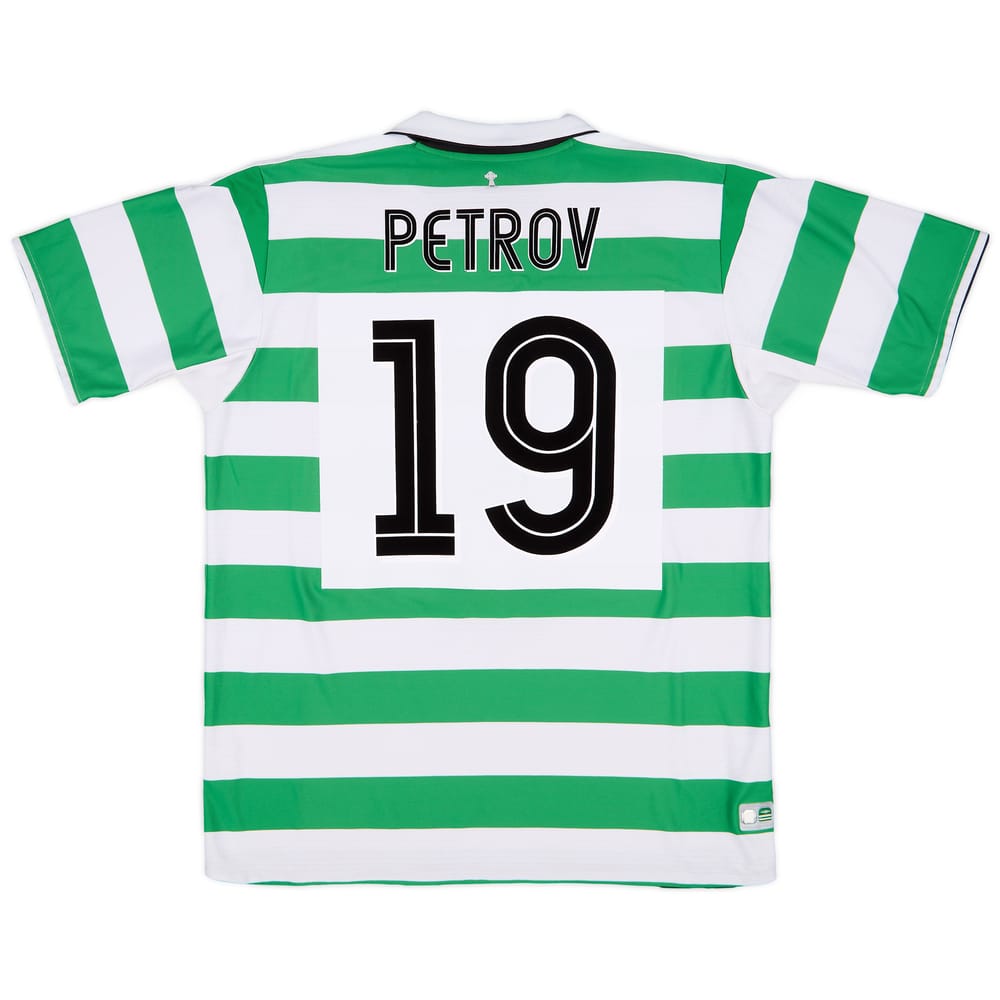 2004-05 Celtic Home Shirt Petrov #19 - 8/10 - (XL)