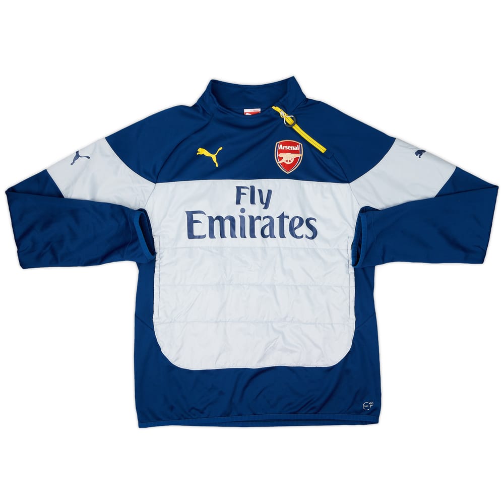 2014-15 Arsenal Puma 1/4 Zip Drill Top - 8/10 - (L)