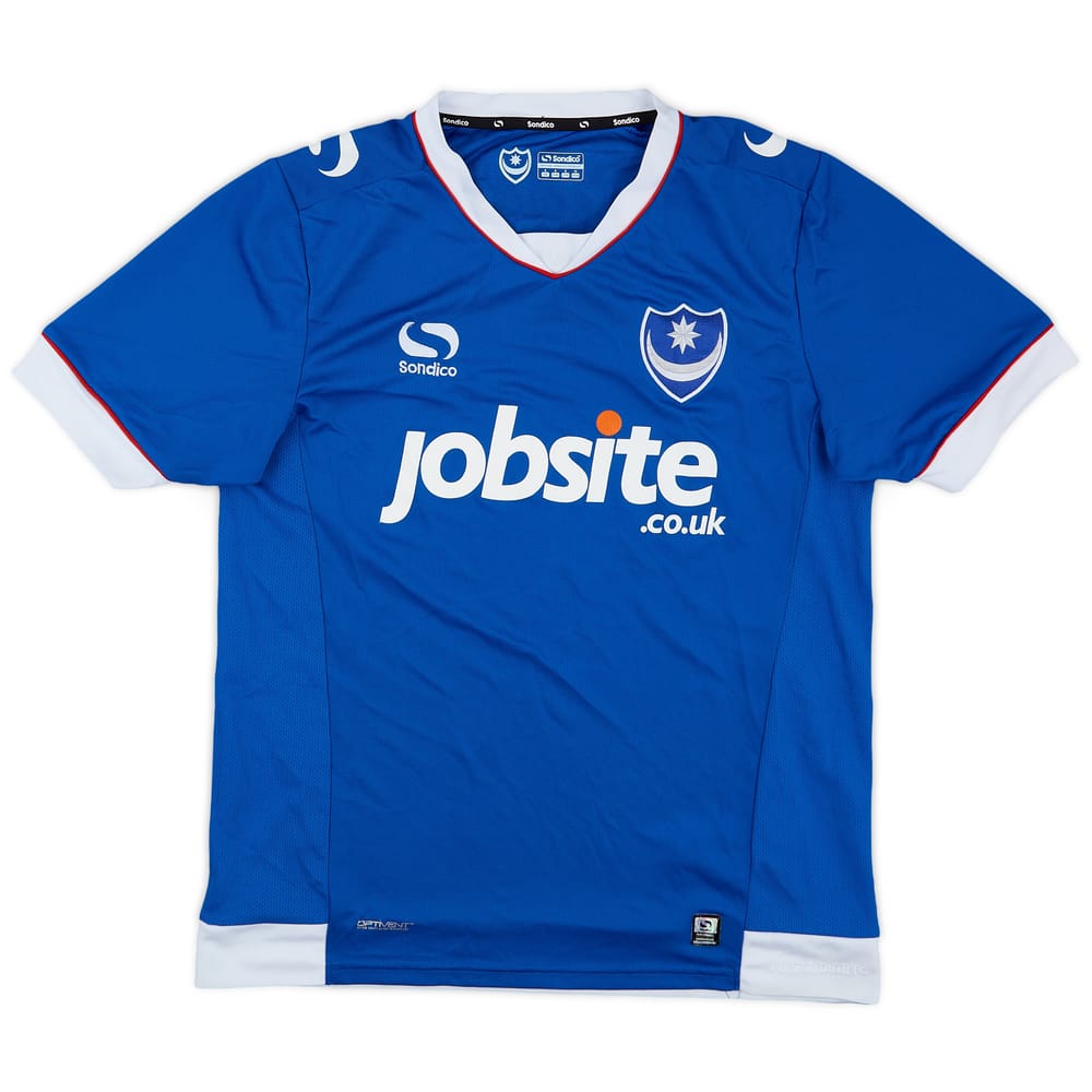 2016-17 Portsmouth Home Shirt - 9/10 - (S)
