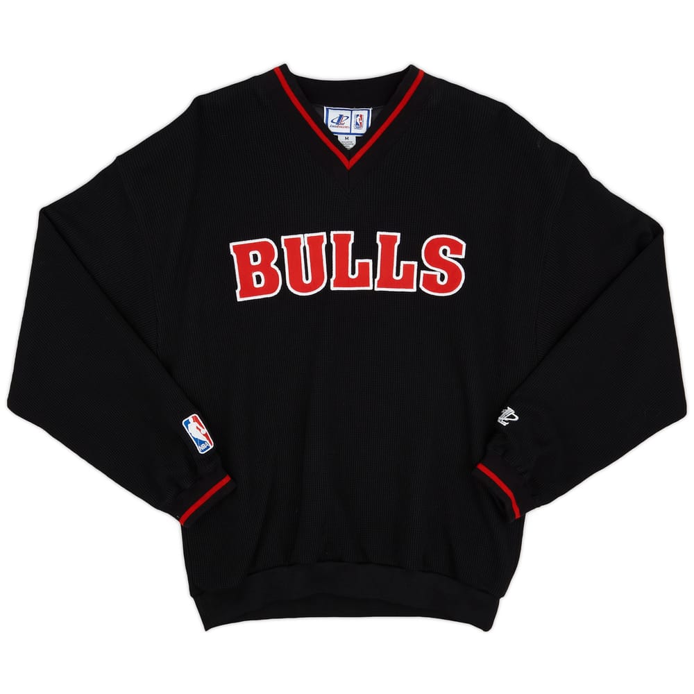 1996-99 Chicago Bulls Logo Athletic Sweat Top - 9/10 - (M)