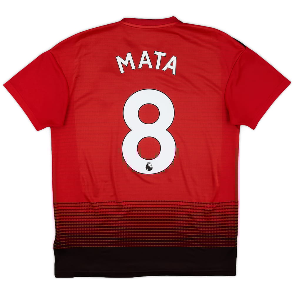 2018-19 Manchester United Home Shirt Mata #8 - 5/10 - (M)