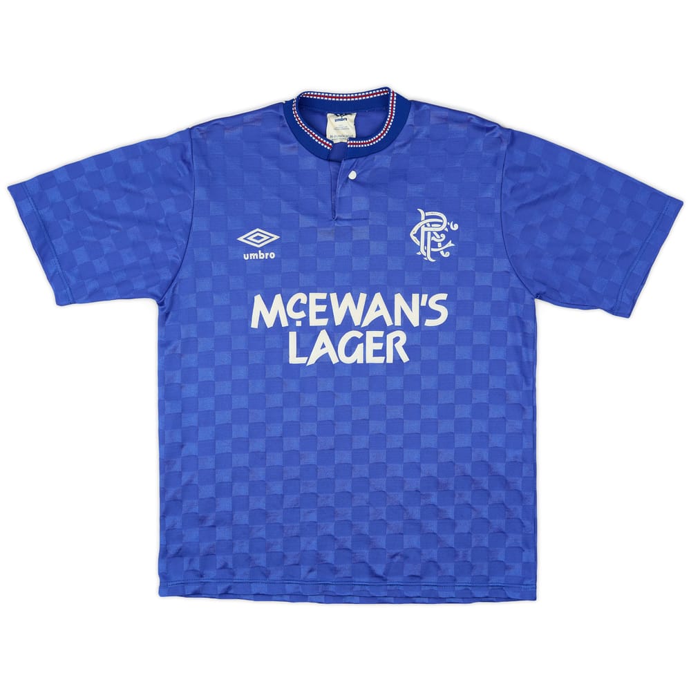 1987-90 Rangers Home Shirt - 7/10 - (S)