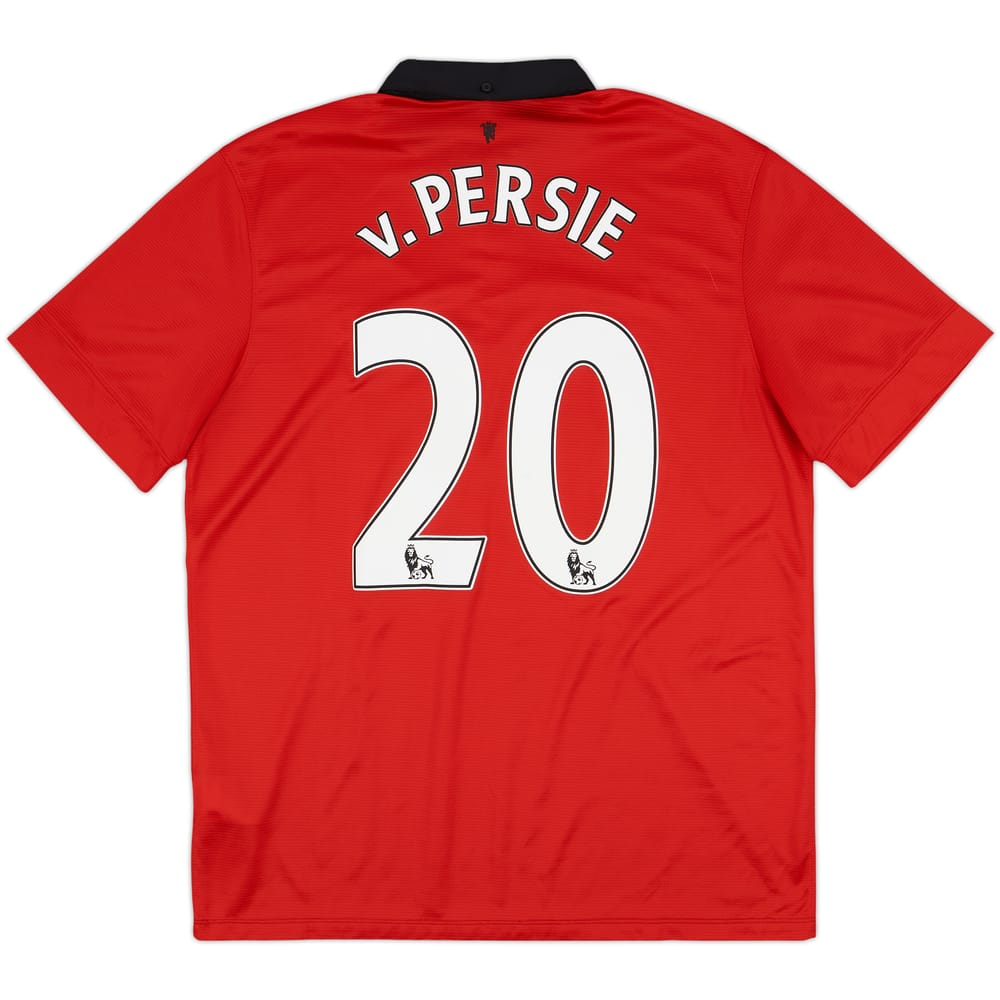 2013-14 Manchester United Home Shirt v.Persie #20 - 8/10 - (S)