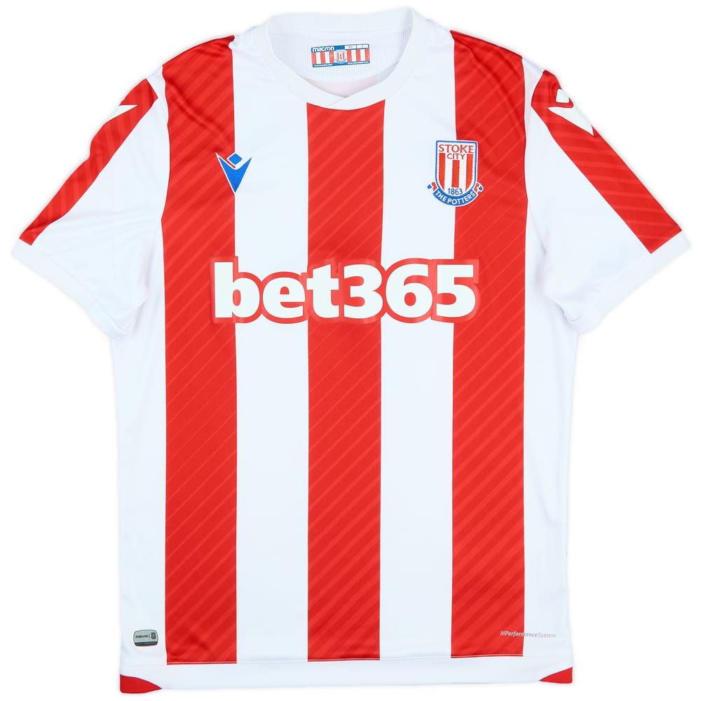 2021-22 Stoke City Home Shirt - 9/10 - (S)