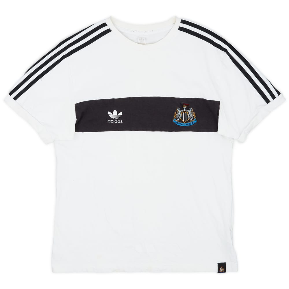 2009-10 Newcastle adidas Cotton Tee - 6/10 - (M)