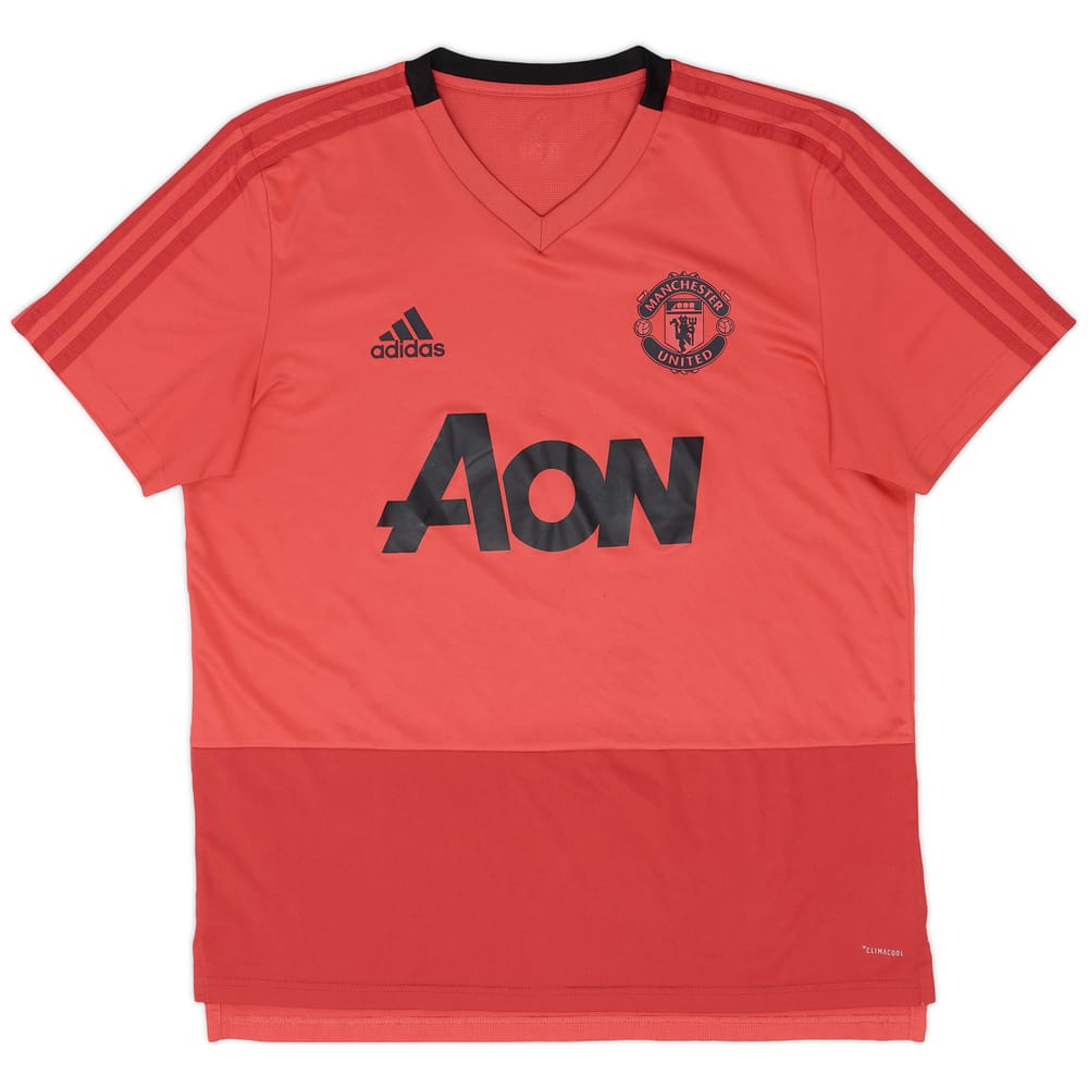 2018-19 Manchester United adidas Training Shirt - 8/10 - (L)
