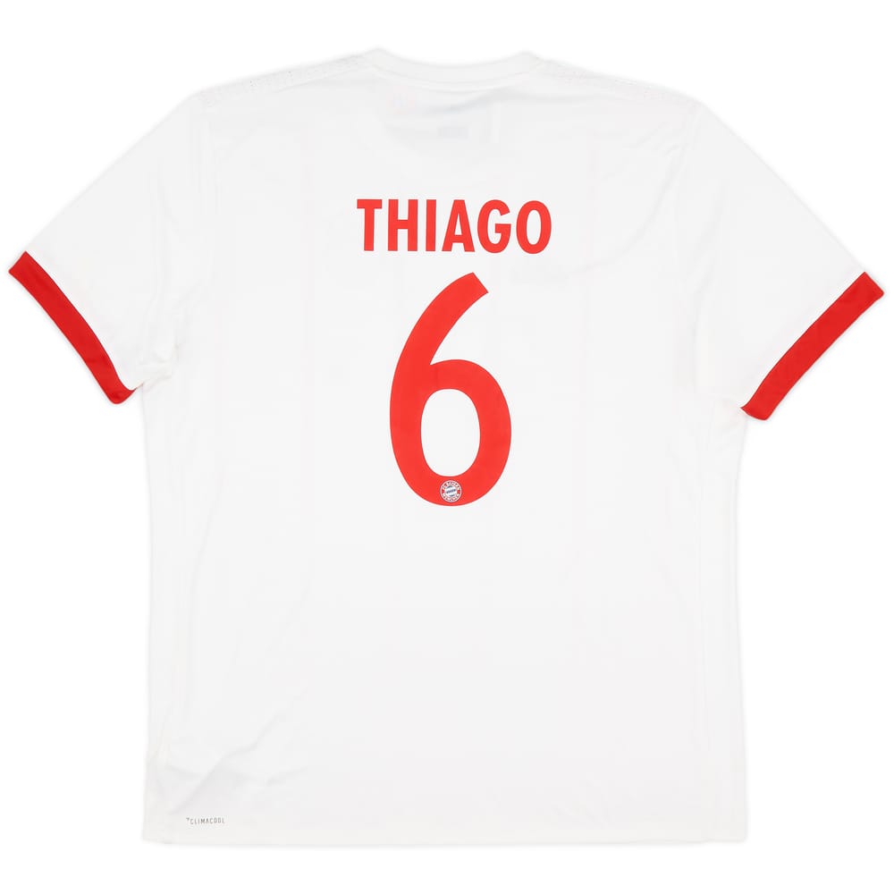 2017-18 Bayern Munich European Third Shirt Thiago #6 (XL)