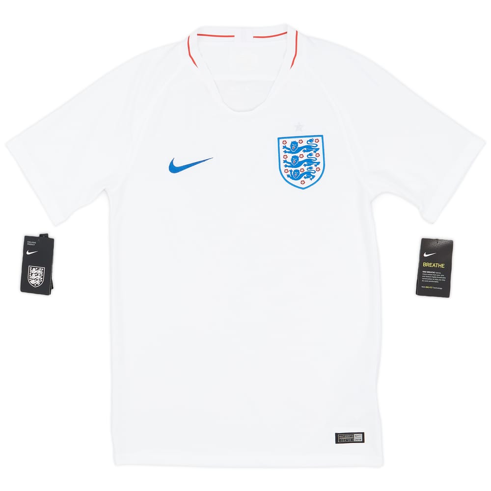 2018-19 England Home Shirt (S)