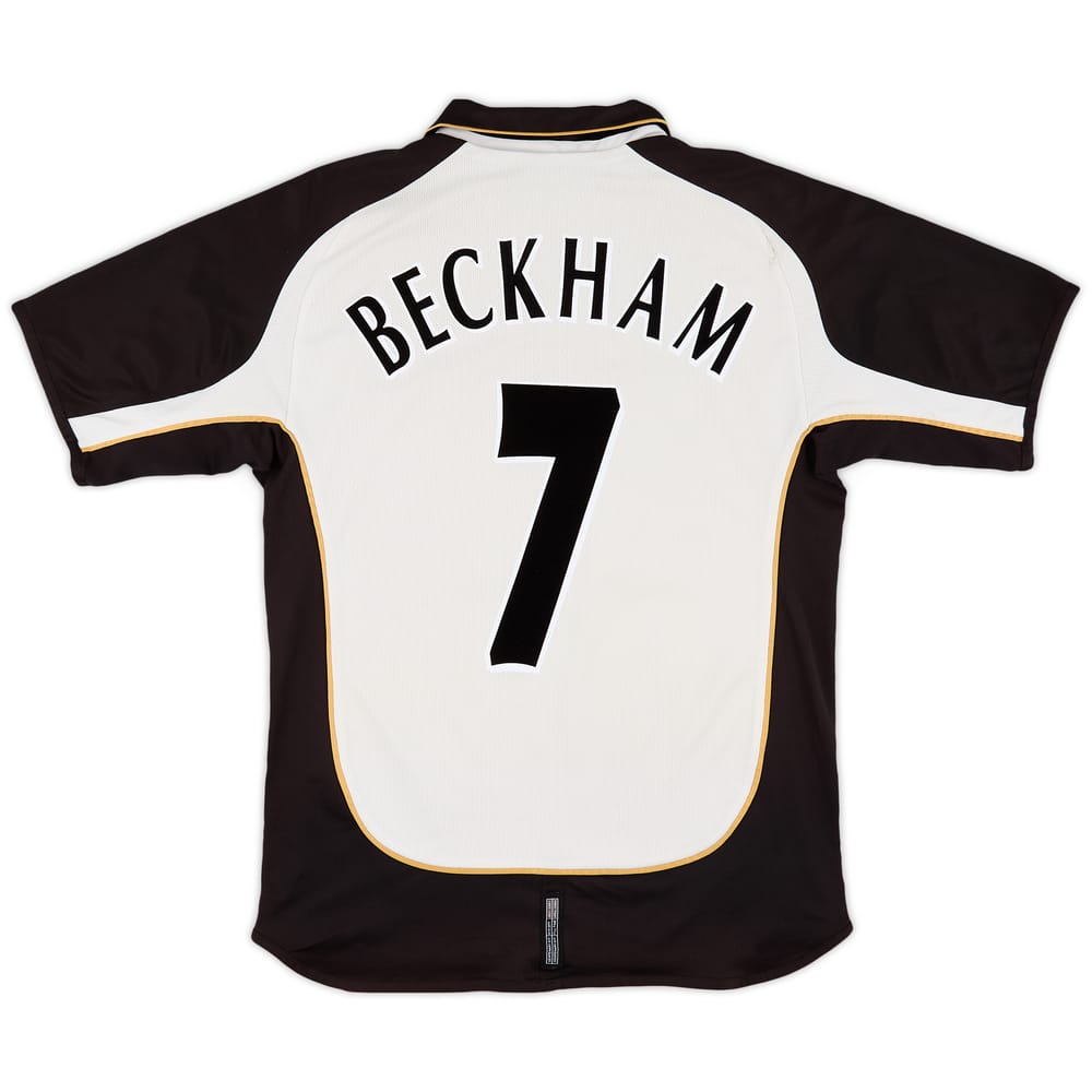 2001-02 Manchester United Centenary Away/Third Shirt Beckham #7 - 5/10 - (M)