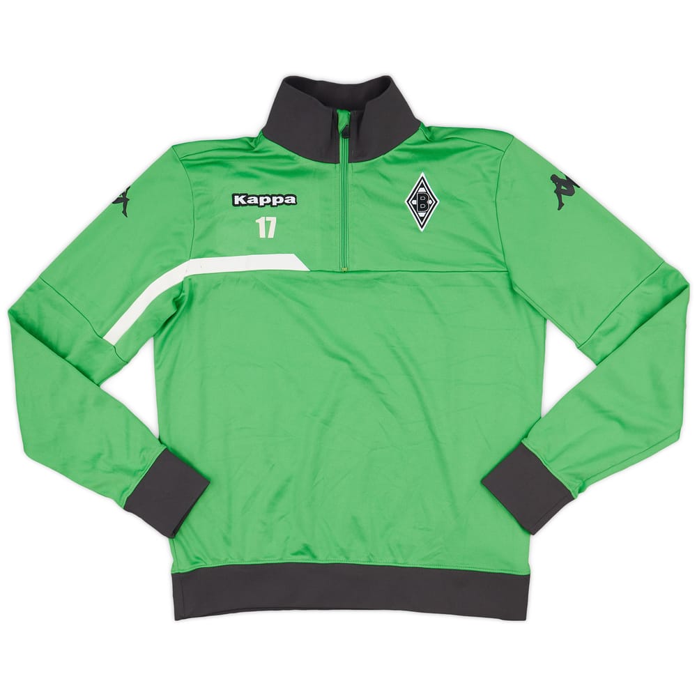 2014-15 Borussia Monchengladbach Player Issue Kappa 1/4 Zip Drill Top #17 - 7/10 - (L)